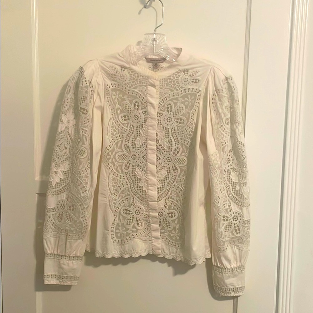 Banana Republic Marianna Lace Blouse - Picture 3 of 14